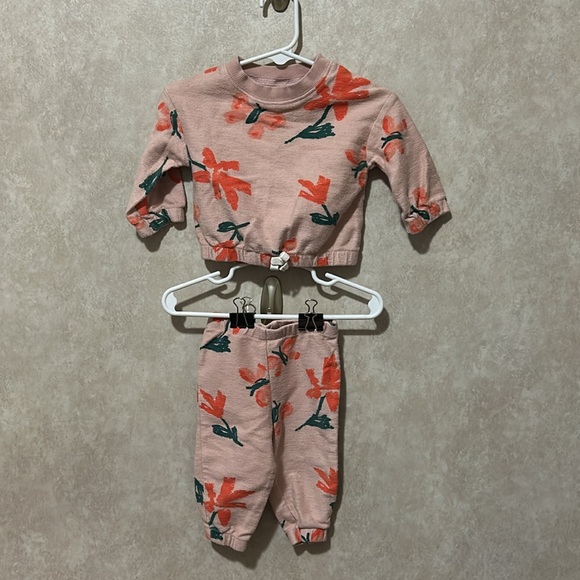 Salmon Cat&Jack 3-6mo pullover set
Carters butterfly and flower 6mo pullover set - Picture 6 of 12